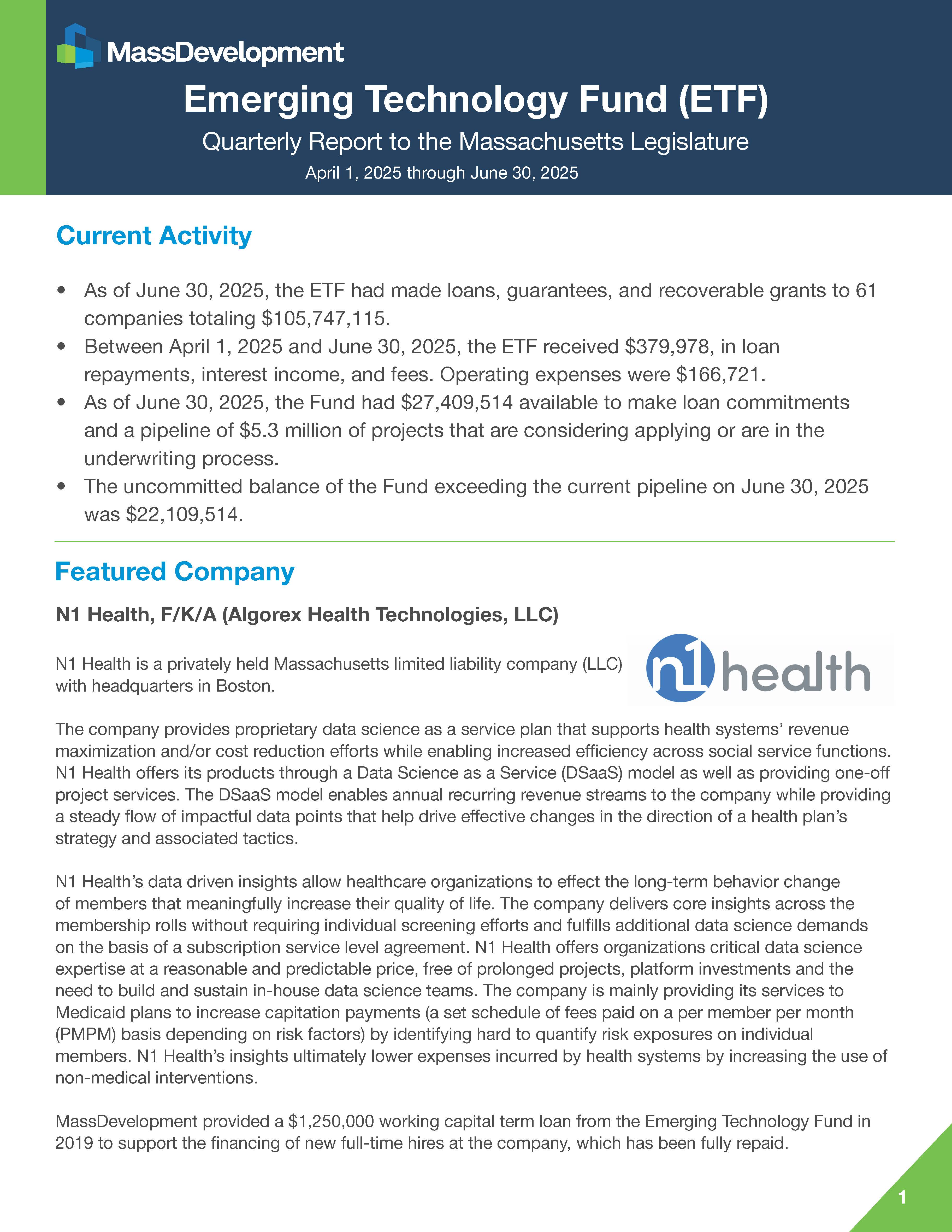 Emerging Technology Fund