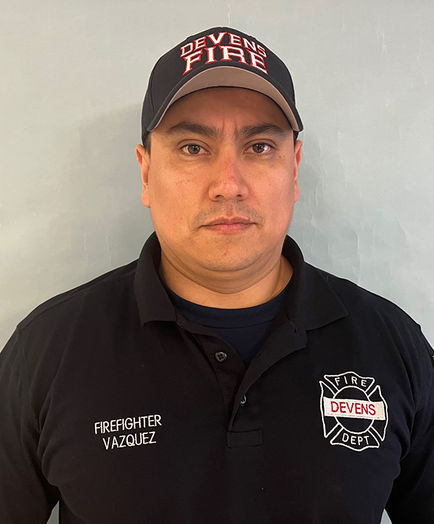 Firefighter Francisco Vazquez