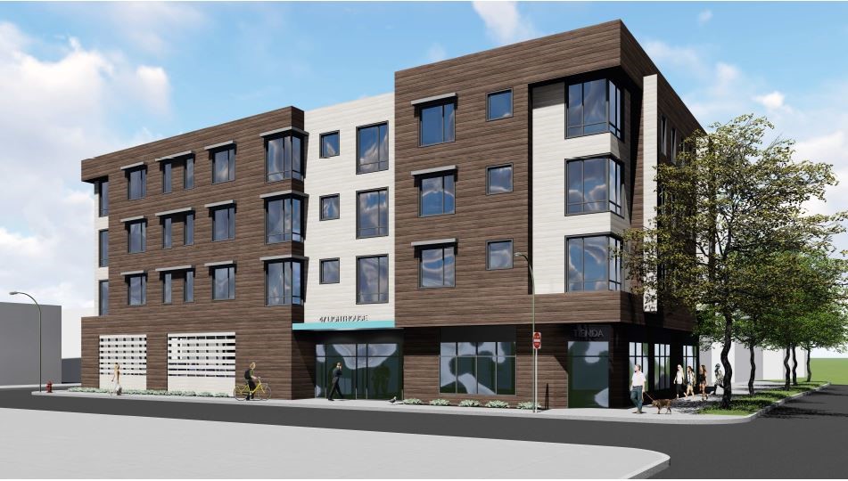 Project rendering of Lighthouse 47, an affordable housing facility to be built at 47 Leavitt St. in Salem.